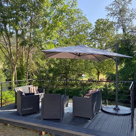 Private Riverside Villa With Breathtaking Views Axat Экстерьер фото